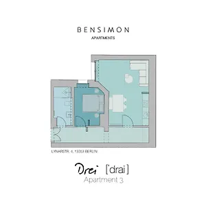 Bensimon Mitte/wedding Hotel apartamentowy
